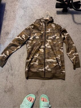 Neff softshell snowboard Camouflag Zip-Up HoodieJacket